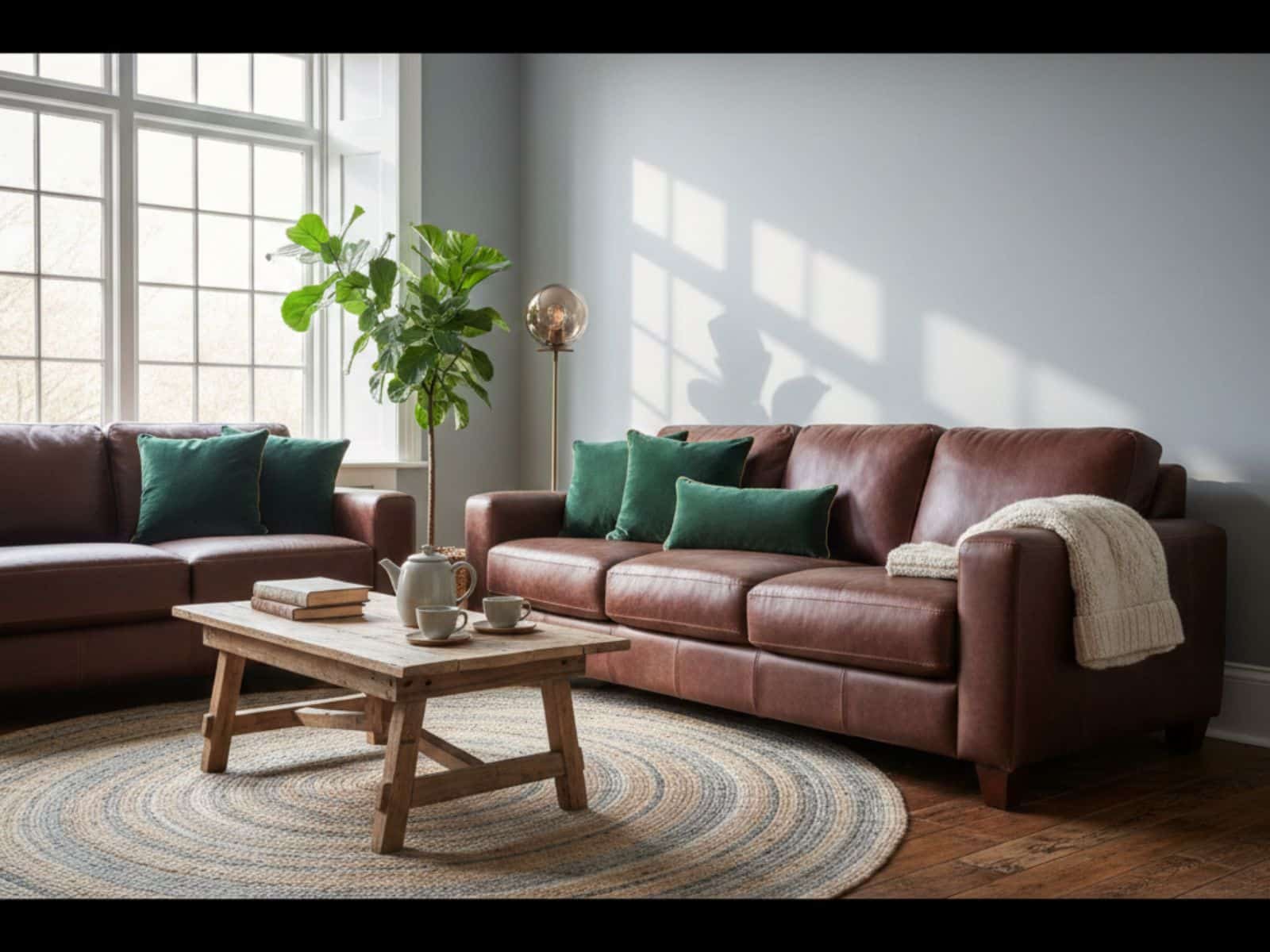 10 Stunning Living Room Color Schemes with Brown Sofa to Elevate Your Decor