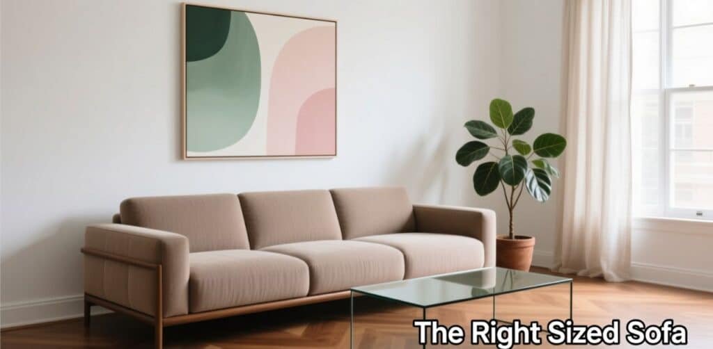 The Right Sized Sofa