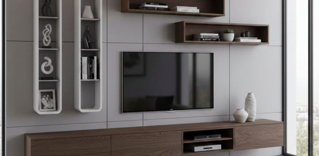 Wall-Mounted Shelves and TV Units