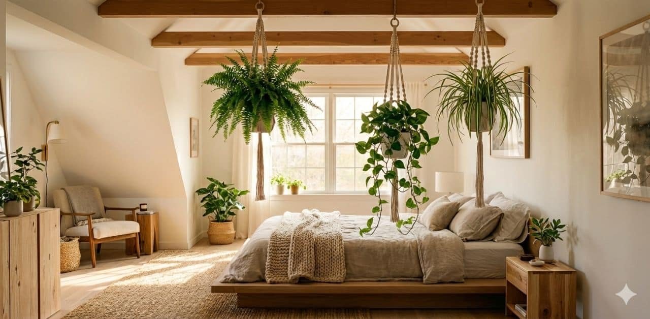 Hanging Plants for Bedroom