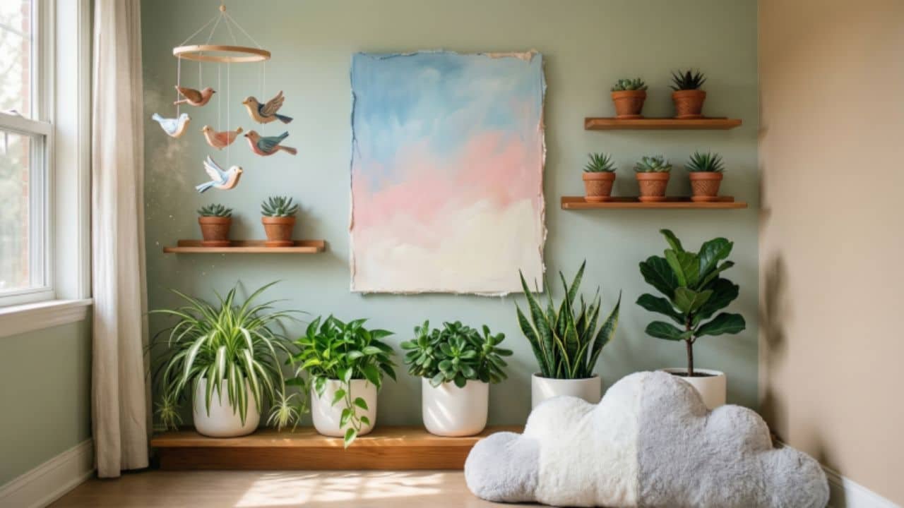 Cheap nursery wall decor