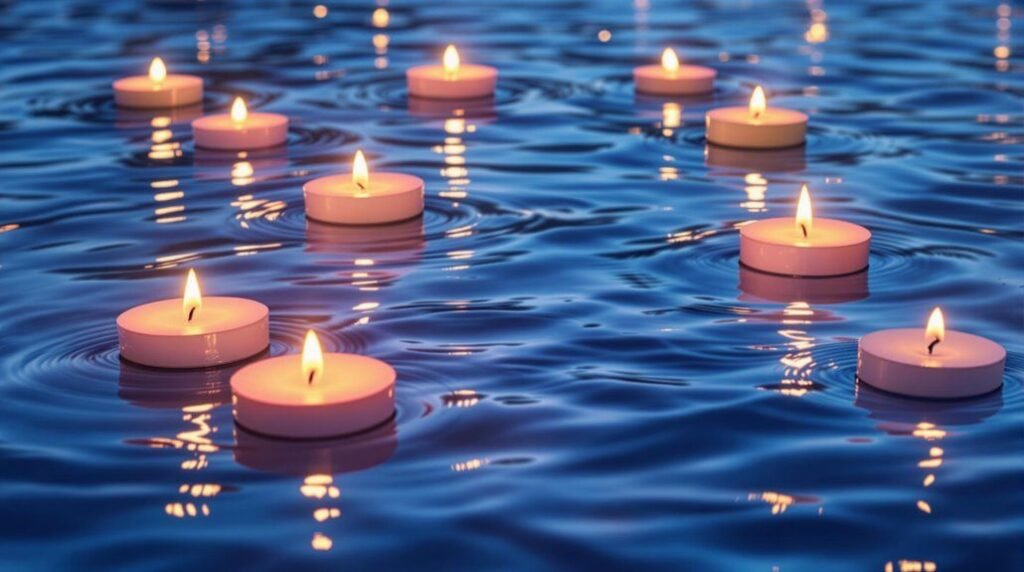 How to Make a Floating Candles Centerpiece (Aesthetic) Without Sinking