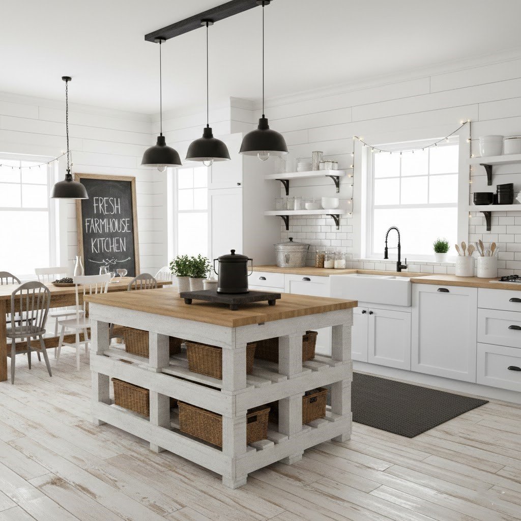 Modern Farmhouse Kitchen Decor Ideas on a Budget: Luxury Look for Less