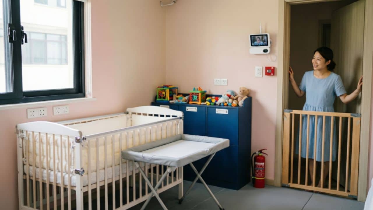 Nursery childproofing ideas