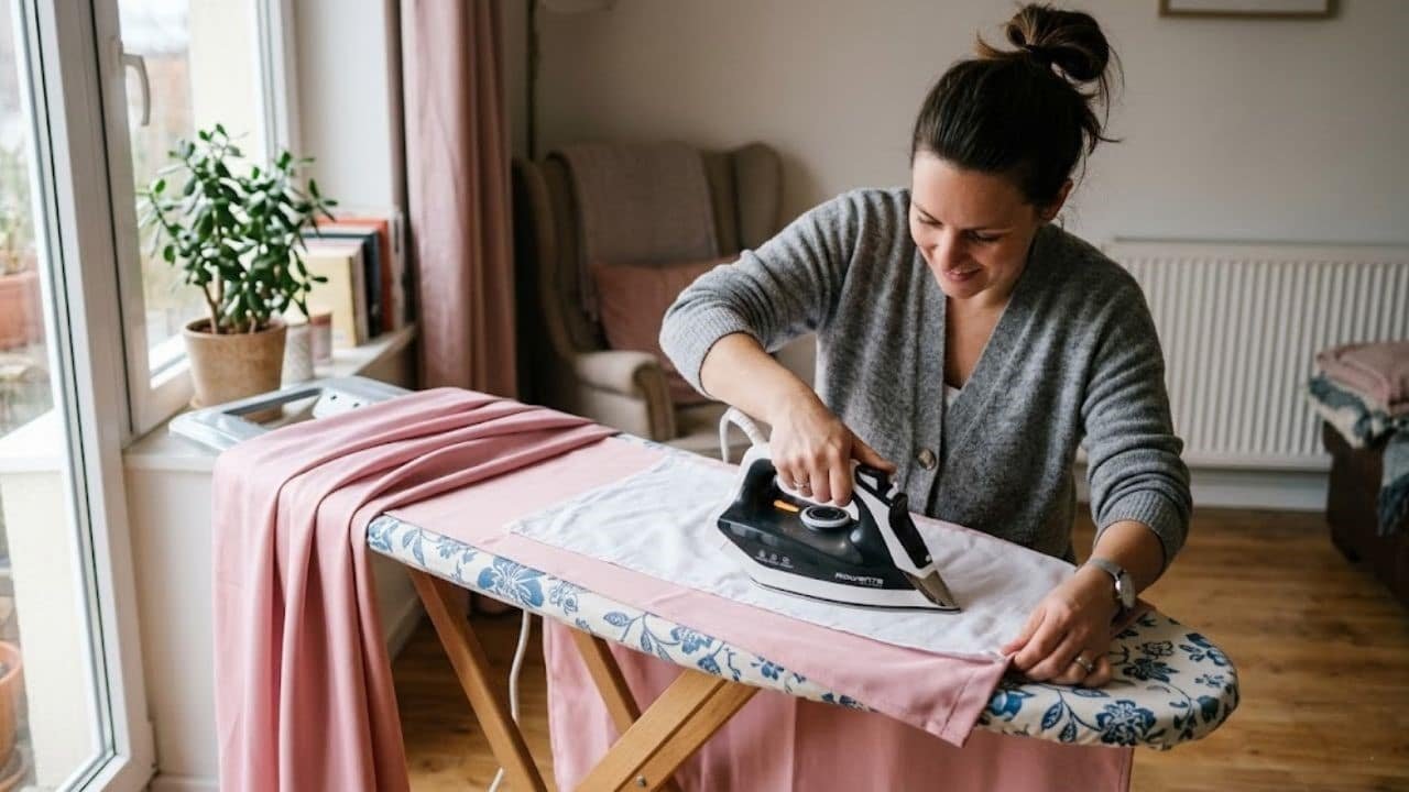 can you iron polyester