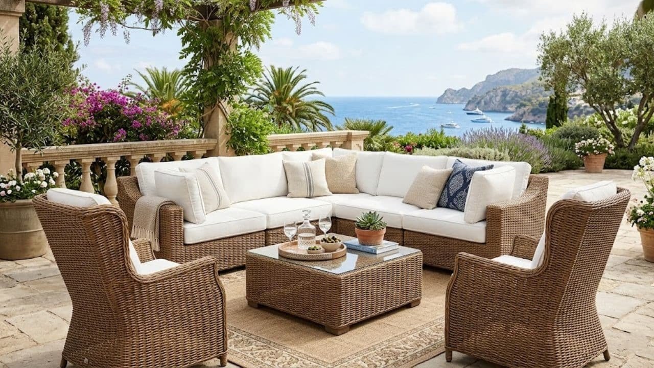 wicker patio furniture