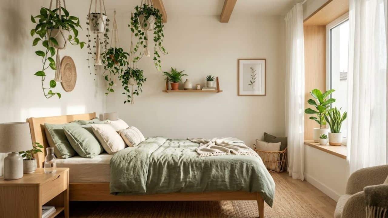 How to incorporate biophilic design in a small bedroom