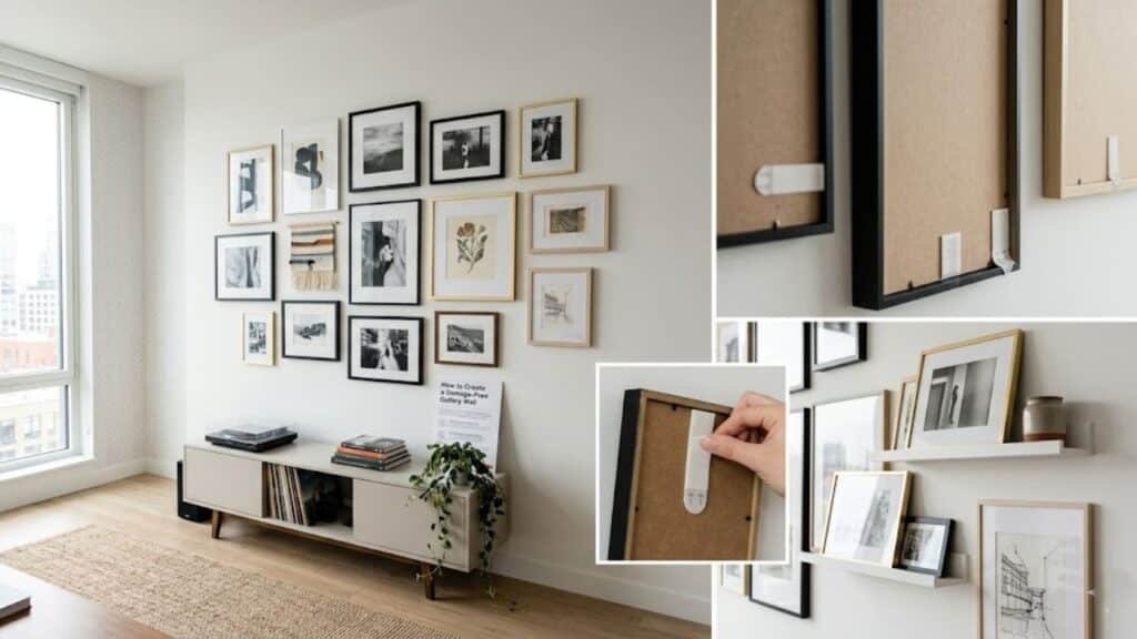 Damage-Free Wall Decor Ideas for Renters: The Ultimate DIY Decor Guide