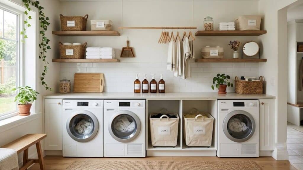 Aesthetic Laundry Room Organization and Storage Hacks: Transforming Your Chore Zone into a Sanctuary
